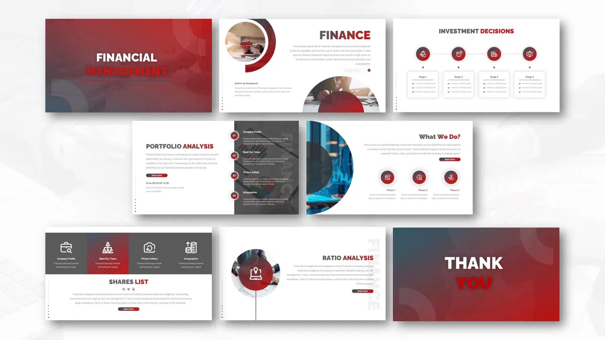 Business & Corporate — presentation design by Redesign Presentation