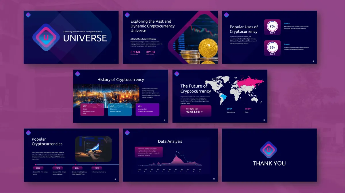 Business & Corporate — presentation design by Redesign Presentation