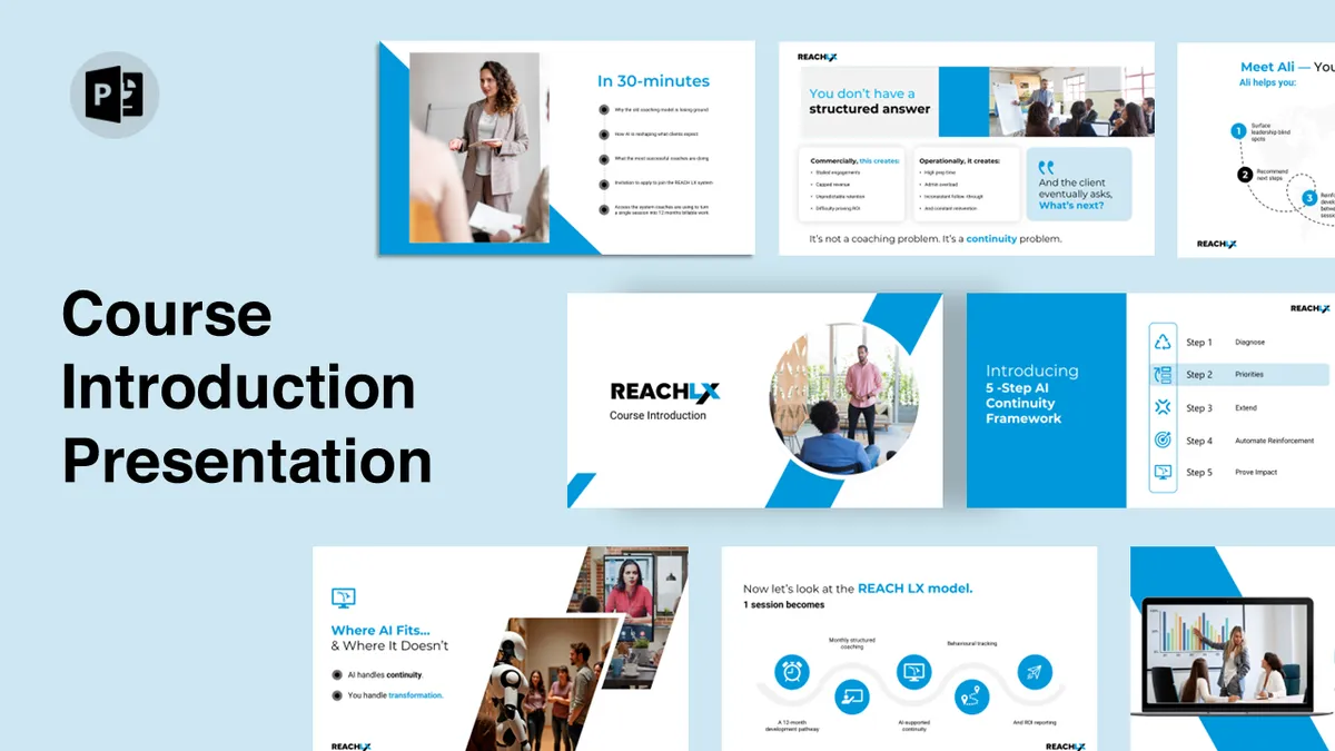 Business & Corporate — presentation design by Redesign Presentation