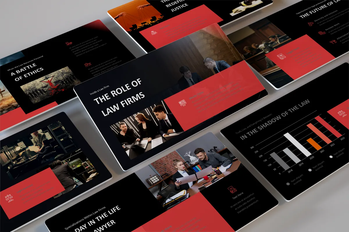 Business & Corporate — presentation design by Redesign Presentation
