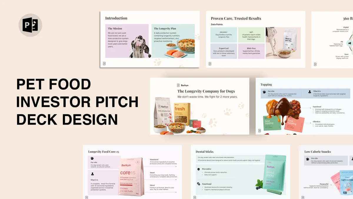 Investor Pitch Decks — presentation design by Redesign Presentation