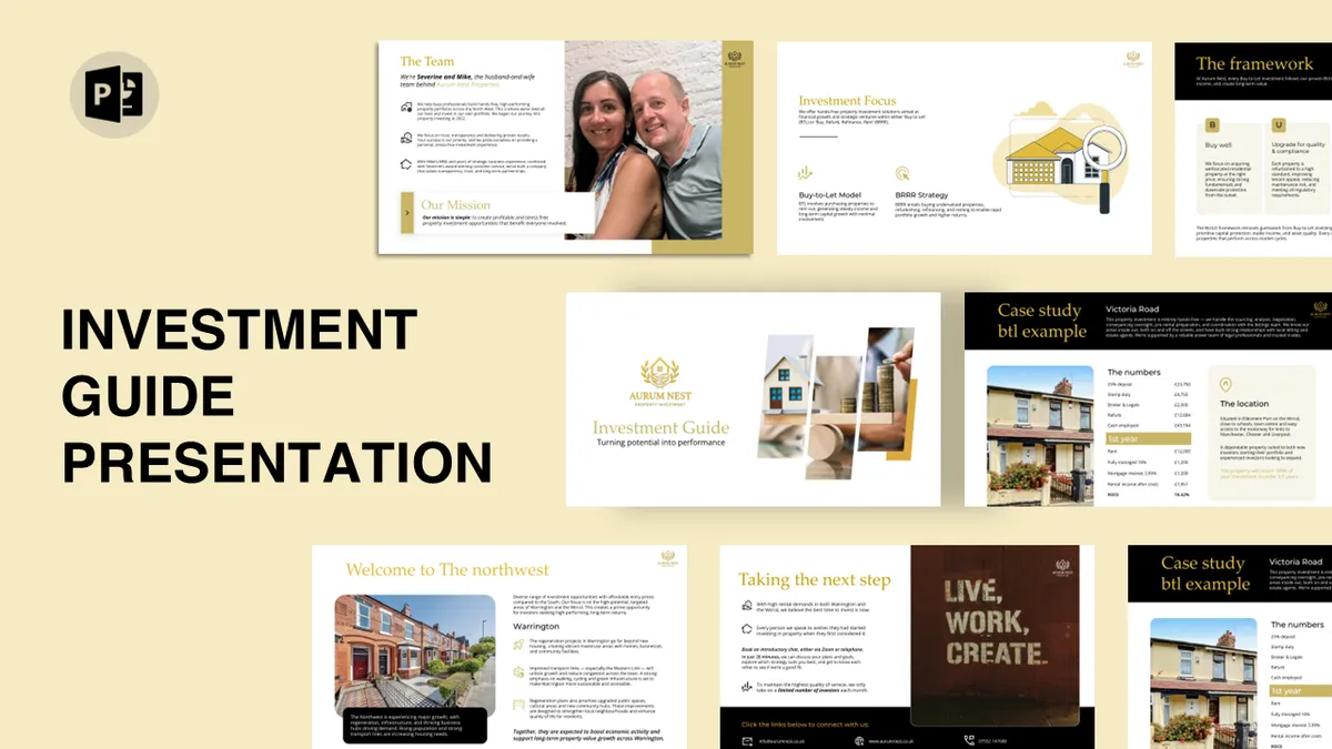 Investor Pitch Decks — presentation design by Redesign Presentation