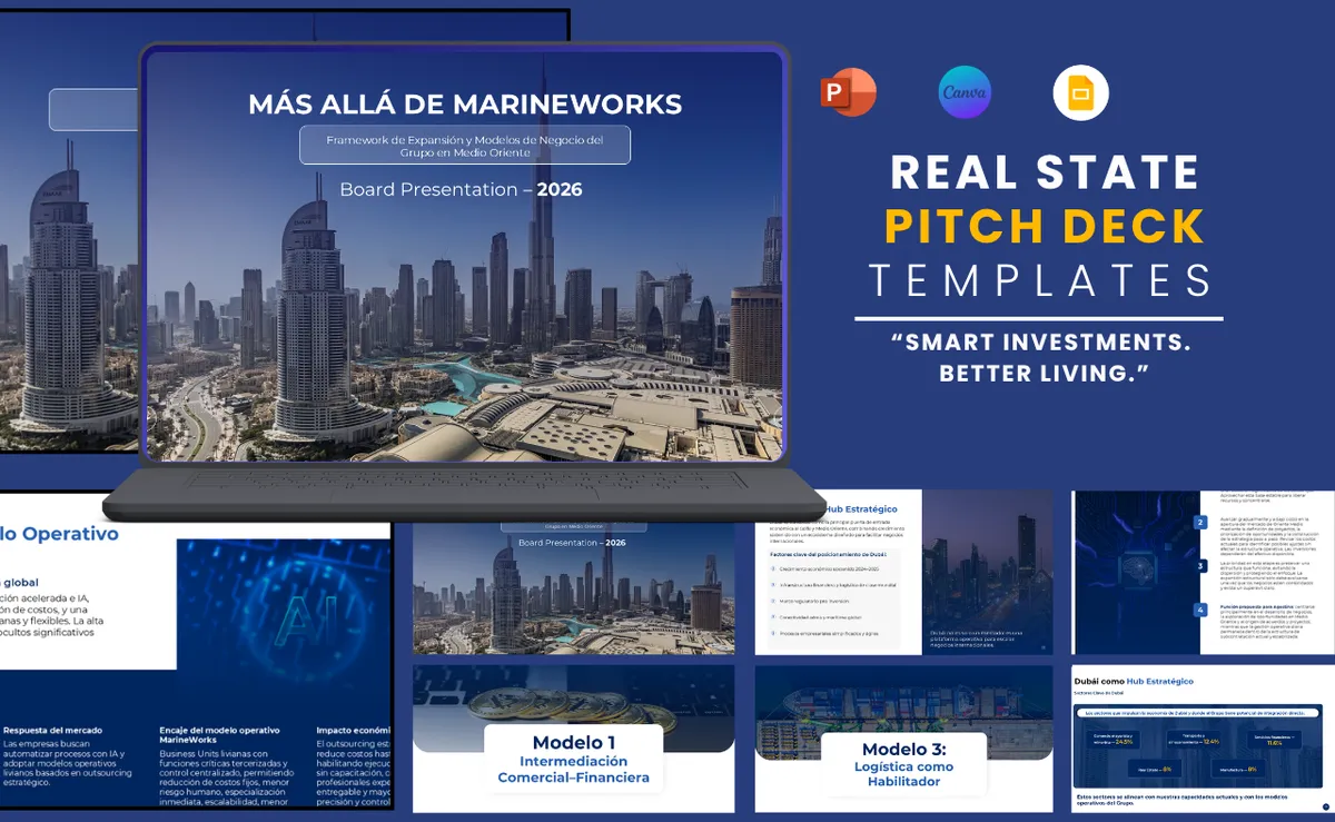 Real Estate — presentation design by Redesign Presentation