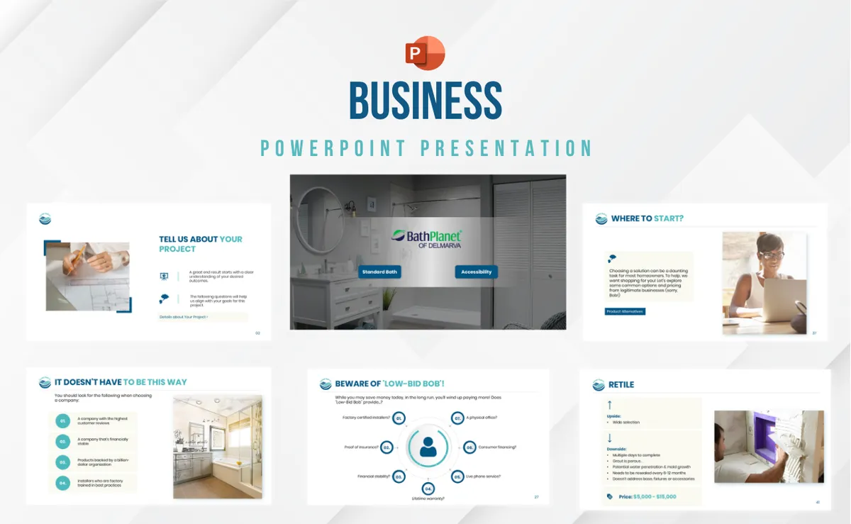 Templates & Design Systems — presentation design by Redesign Presentation