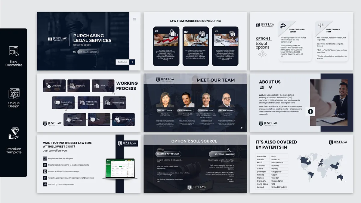 Templates & Design Systems — presentation design by Redesign Presentation