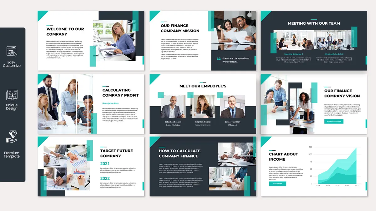 Templates & Design Systems — presentation design by Redesign Presentation