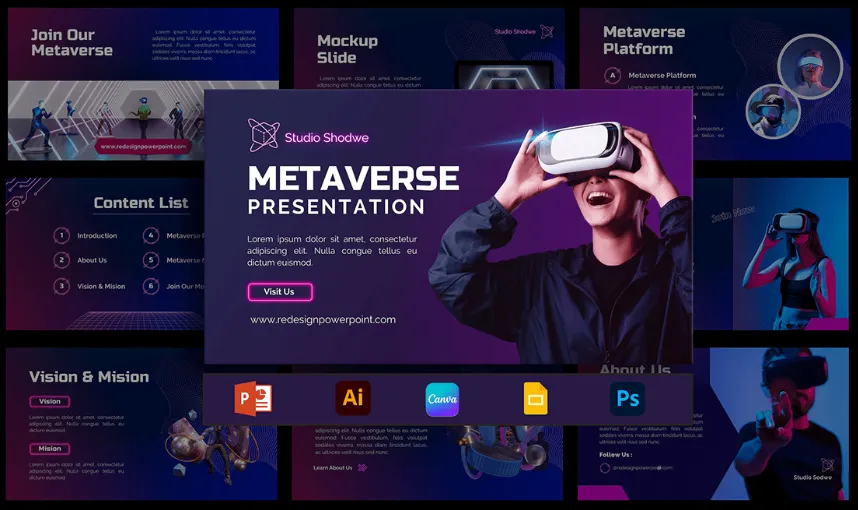 Templates & Design Systems — presentation design by Redesign Presentation